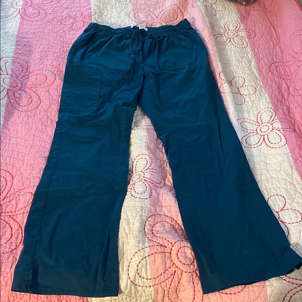 Amazon Essentials Teal Drawstring Pants - Picture 3 of 4